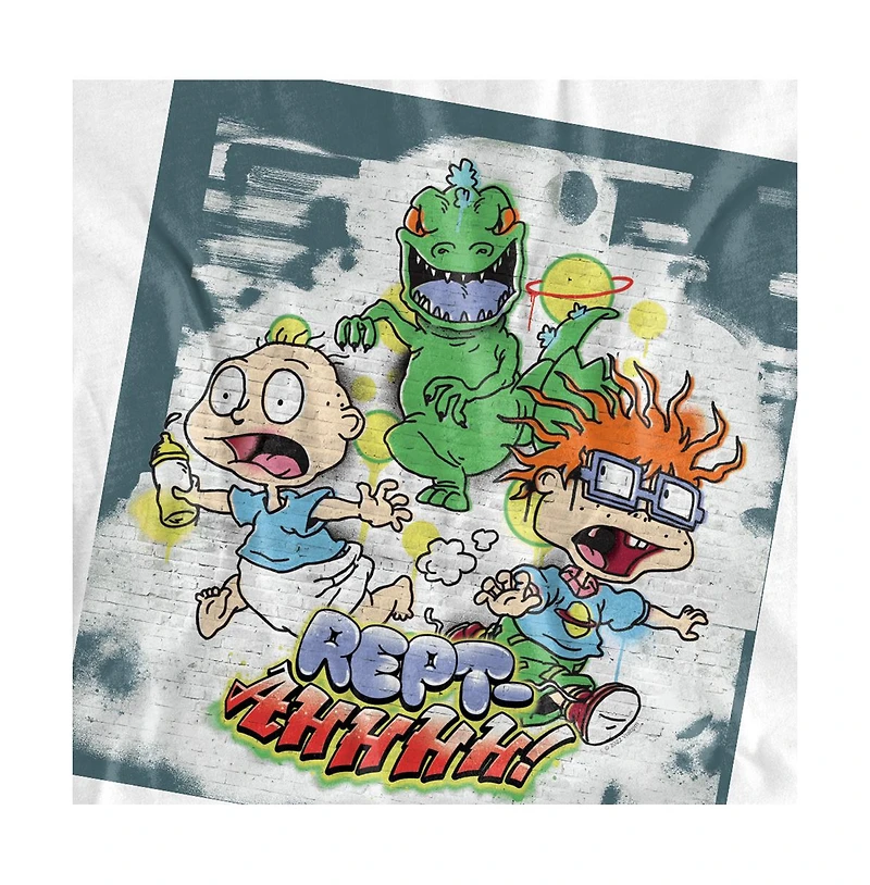 Logovision Men's Rugrats Tommy And Chucky Rept-Ahhhhh! T-Shirt