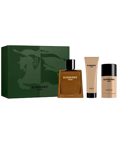 Burberry Men's 3-Pc. Hero Eau de Parfum Gift Set