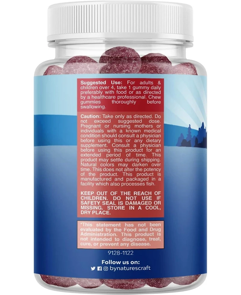 Nature's Craft Kids Magnesium Gummies, Nature's Craft, 90ct