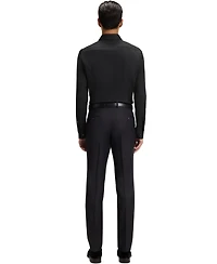 Boss by Hugo Men's Cotton-Blend Stretch Poplin Slim-Fit Dress Shirt