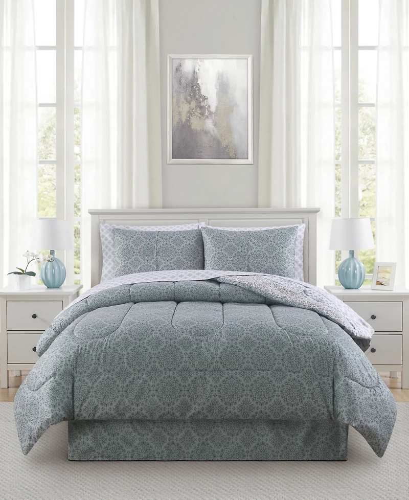 Westport Home Ellis Reversible 8-pc Comforter Sets, Created for Macy's