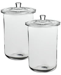 Anchor Hocking 2-Pc. Goode Sundry Lidded Canister Set