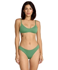 Volcom Women's Pucker-Up Non-wired Scoop Neck Bra