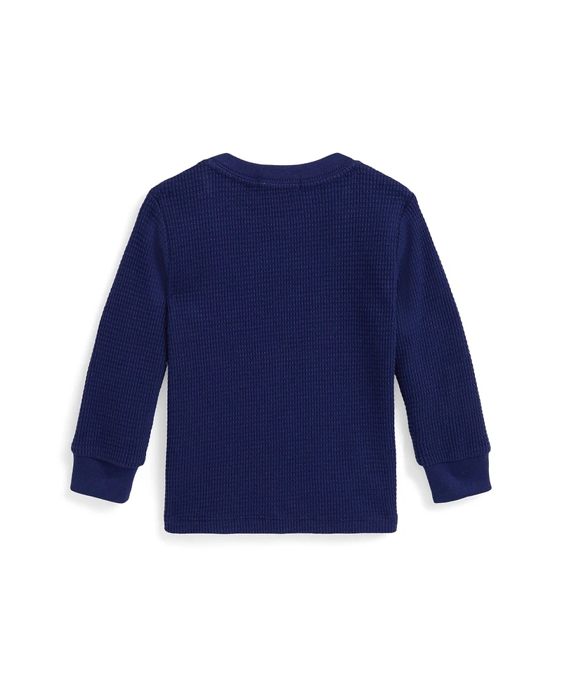 Polo Ralph Lauren Baby Boys Waffle-Knit T-Shirt