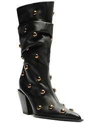 Schutz Women's Tulsa Studs Mid-Shaft Boots