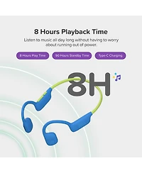 myFirst Headphones Airwaves - Truly Wireless, Bluetooth, Open-Ear headphones for Kids