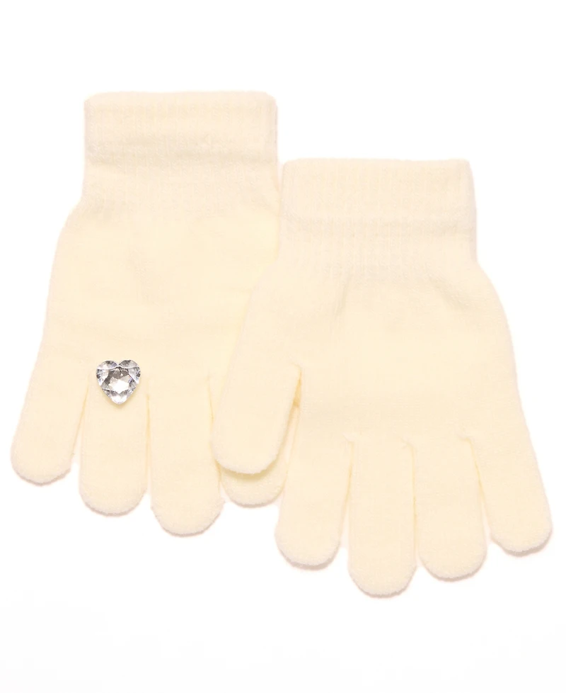 InMocean Big Girls 3-Piece Earmuffs, Gloves, and Scarf Set