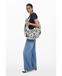 Desigual Women's Large floral bucket bag