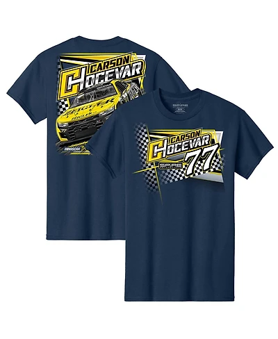Spire Motorsports Men's Navy Carson Hocevar Zeigler Car T-Shirt