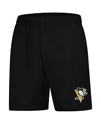 Fanatics Men's Black Pittsburgh Penguins Tech Training Shorts
