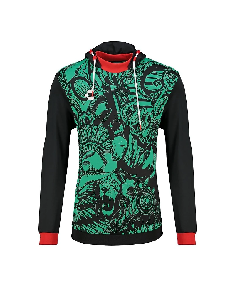 Charly Men's Black/Green Liga Mx 2025 Mls All-Star Game Pullover Hoodie