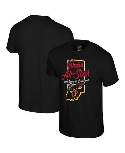 Stadium Essentials Men's and Women's Black 2025 Wnba All-Star Game Home State T-Shirt