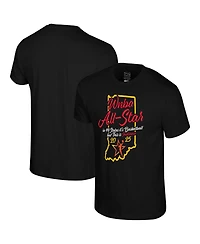 Stadium Essentials Men's and Women's Black 2025 Wnba All-Star Game Home State T-Shirt