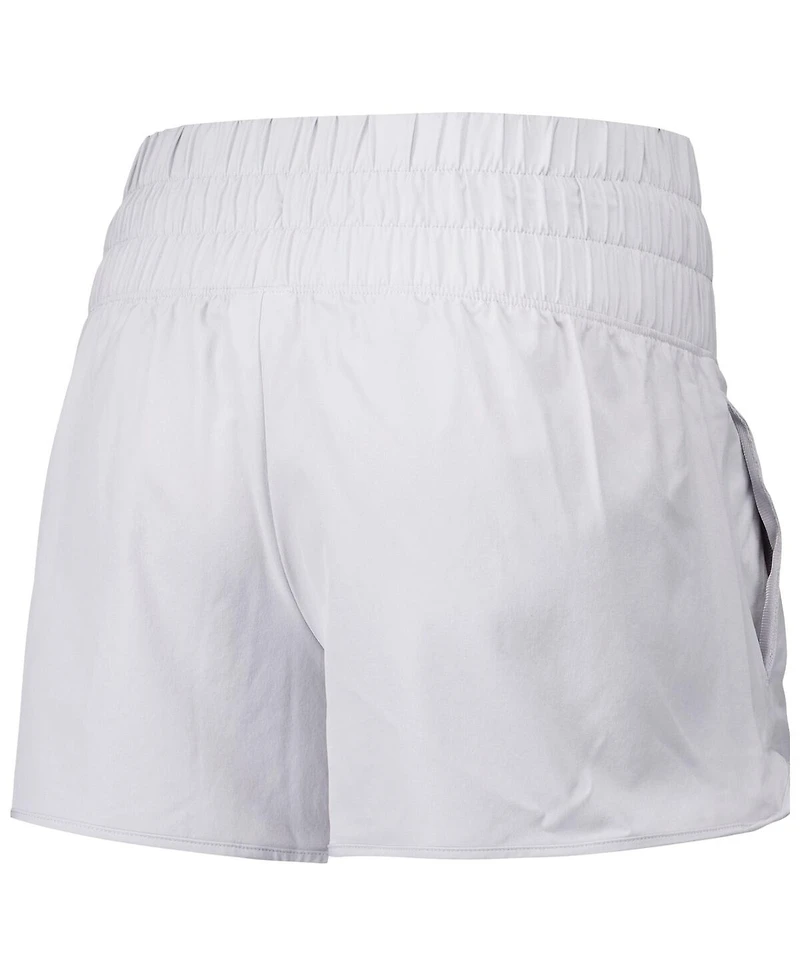 Champion Women's Silver Texas Longhorns Tailgate Her Woven Shorts