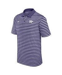Nike Men's Purple Kansas State Wildcats Victory Stripe Performance Polo Shirt