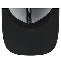 New Era Big Boys and Girls Black Miami Marlins Camo 39THIRTY Flex Hat