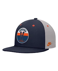 Nike Men's Navy Virginia Cavaliers Vintage Patch Snapback Hat