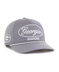 '47 Brand Men's Gray Georgia Bulldogs Contemporary Basics Foundational Rope Hitch Adjustable Hat