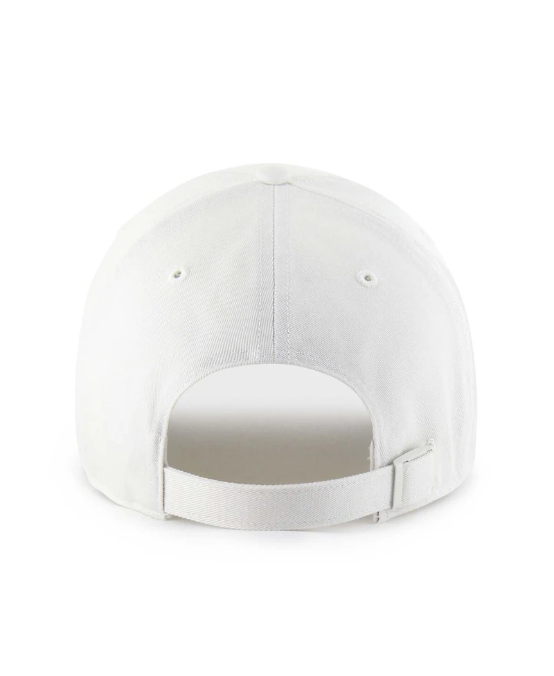 '47 Brand Men's White Texas Longhorns Contemporary Basics Foundation Clean Up Adjustable Hat