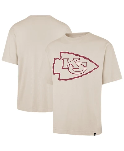 '47 Brand Men's Tan Kansas City Chiefs Bouldering Imprint Ravine Foundation T-Shirt