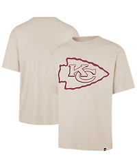 '47 Brand Men's Tan Kansas City Chiefs Bouldering Imprint Ravine Foundation T-Shirt