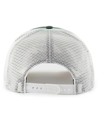 '47 Brand Men's and Women's Green Miami Hurricanes Contemporary Basics Foundation Trucker Hitch Adjustable Hat