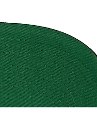 Mitchell & Ness Men's Black Charlotte Hornets Busted Logo Wordmark Wrap-Around Pro Pinch Adjustable Hat