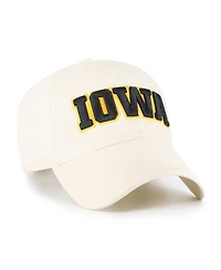 '47 Brand Men's Sand Iowa Hawkeyes Clean Up Adjustable Hat