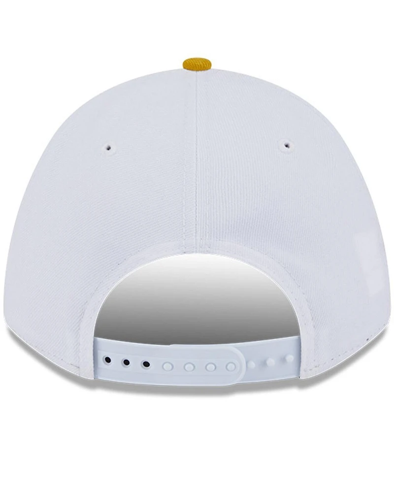New Era Men's Black/White Columbus Crew 2025 Jersey Hook 9FORTY M-Crown Adjustable Hat
