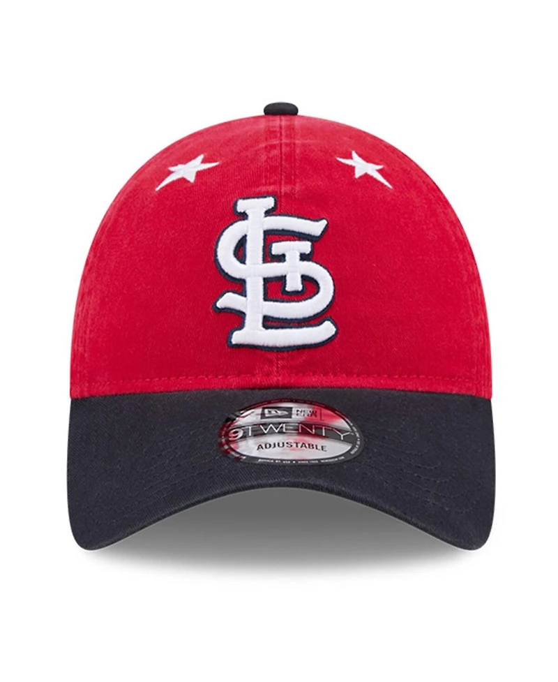 New Era Men's Red/Navy St. Louis Cardinals 2025 Mlb All-Star Game 9TWENTY Adjustable Hat