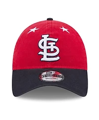 New Era Men's Red/Navy St. Louis Cardinals 2025 Mlb All-Star Game 9TWENTY Adjustable Hat