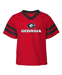 Outerstuff Toddler 2-Piece Red/Black Georgia Bulldogs Red Zone Top and Pants Set