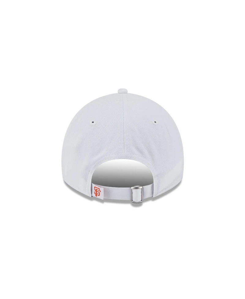 New Era Women's White San Francisco Giants Team Fan 9TWENTY Adjustable Hat