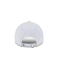 New Era Women's White Atlanta Braves Team Fan 9TWENTY Adjustable Hat