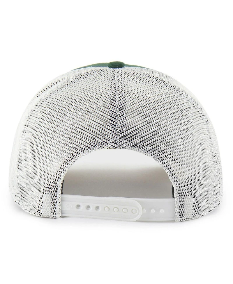 '47 Brand Men's and Women's Green South Florida Bulls Contemporary Basics Foundation Trucker Hitch Adjustable Hat