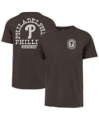 '47 Brand Men's Brown Philadelphia Phillies Back Canyon Franklin T-Shirt