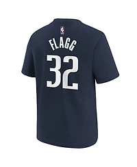 Jordan Big Boys and Girls Cooper Flagg Navy Dallas Mavericks 2025 Nba Draft Statement Name Number T-Shirt