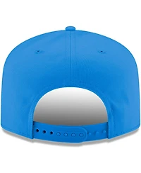 New Era Men's Powder Blue Los Angeles Chargers Charger Power A-Frame 9FIFTY Snapback Hat