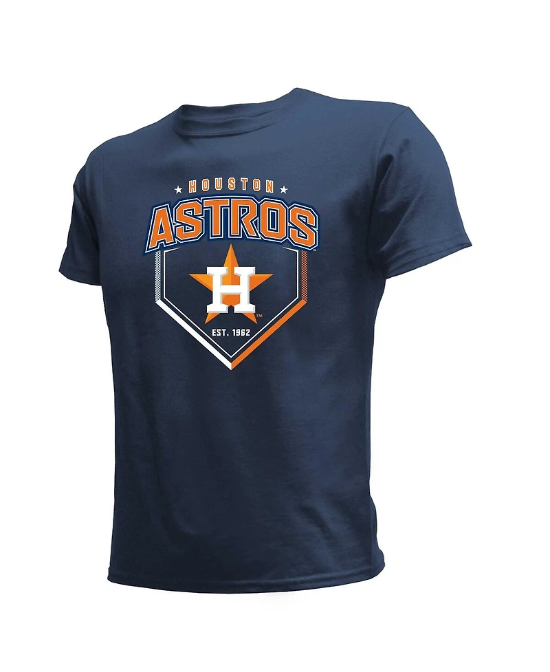 Stitches Big Boys and Girls 3-Pack Houston Astros T-Shirt Set