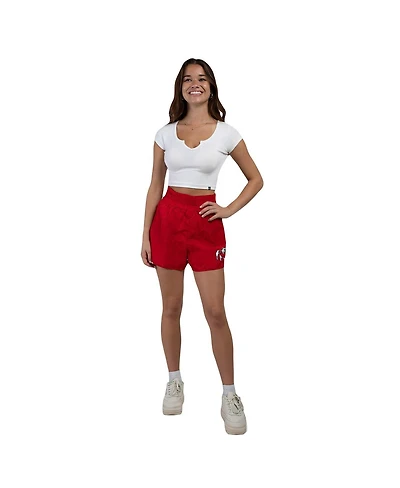 Hype and Vice Women's Red Georgia Bulldogs Boxer Shorts
