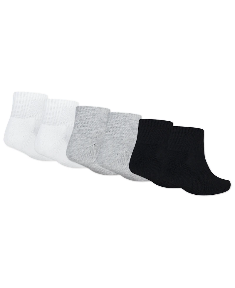 abercrombie kids 6-Pack Neutral Ankle Socks