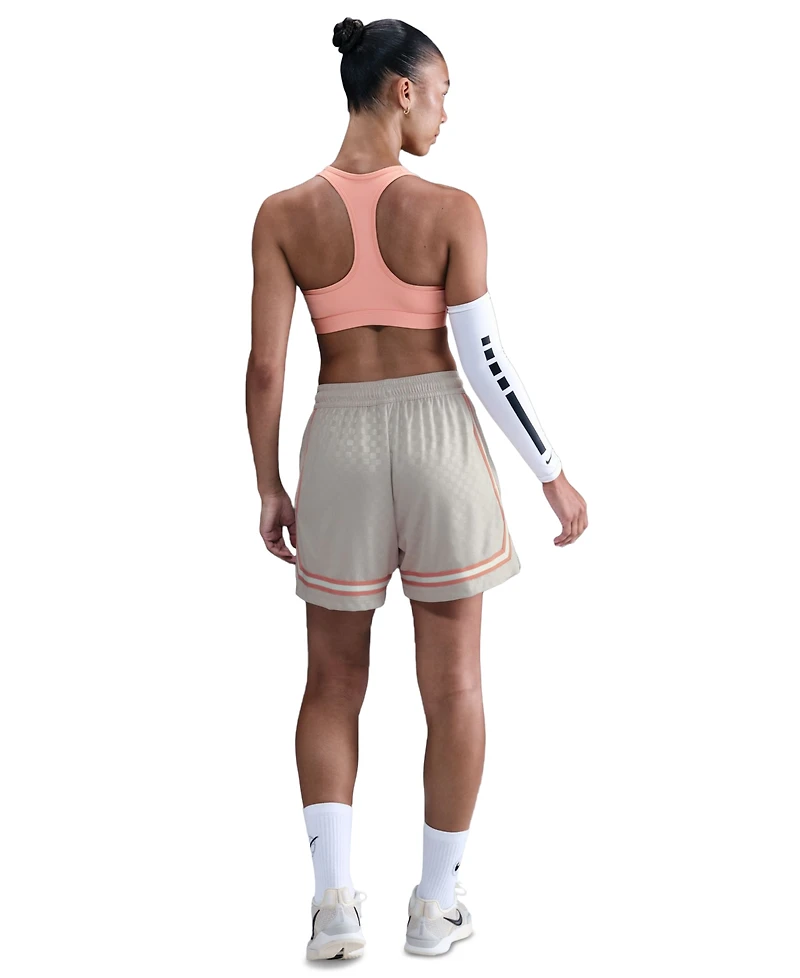 Nike Women's Crossover Printed Dri-fit Basketball Shorts