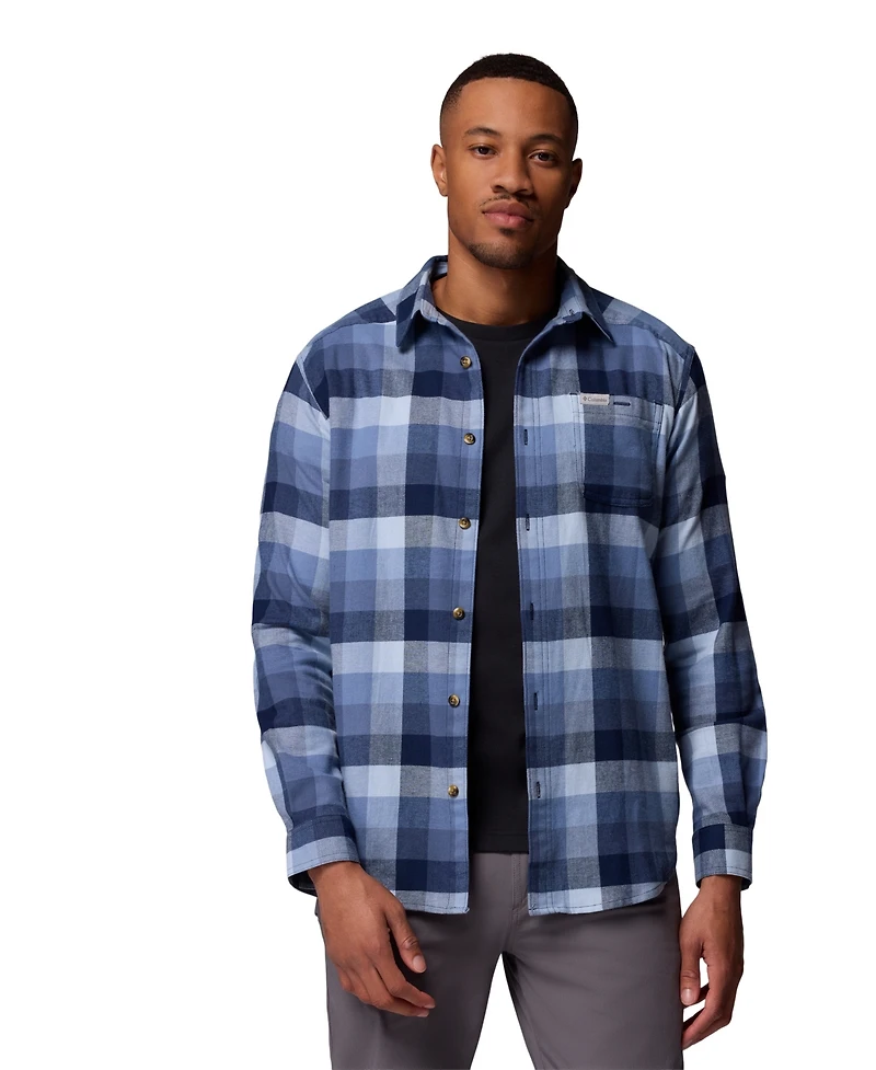 Columbia Men's Cornell Woods Flannel Long Sleeve Shirt