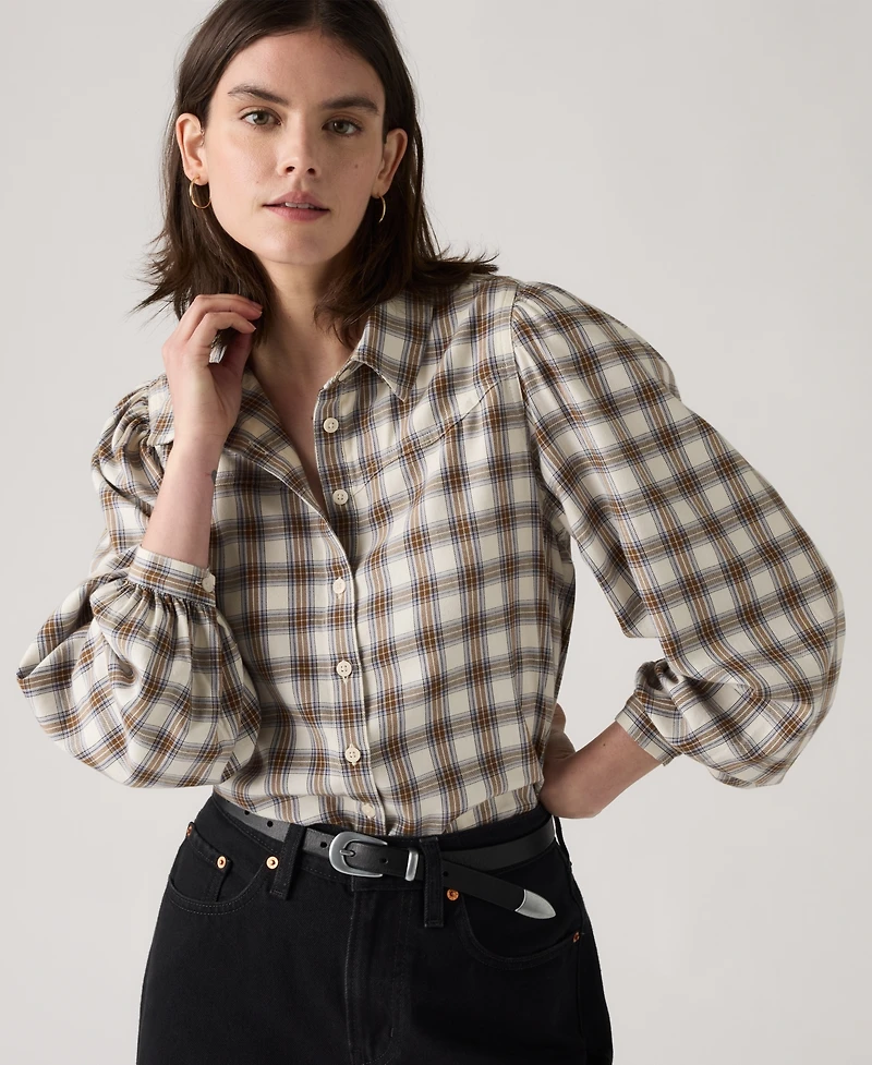 Levi's Women's Journey Western Point Collar Shirt