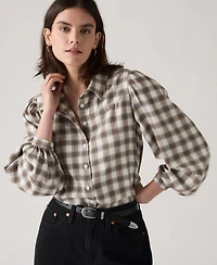 Levi's Women's Journey Western Point Collar Shirt