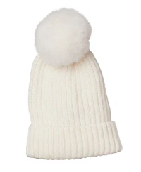 Kensie Girl Toddler and Little Girls Foil Bow Puffer Jacket with Beanie