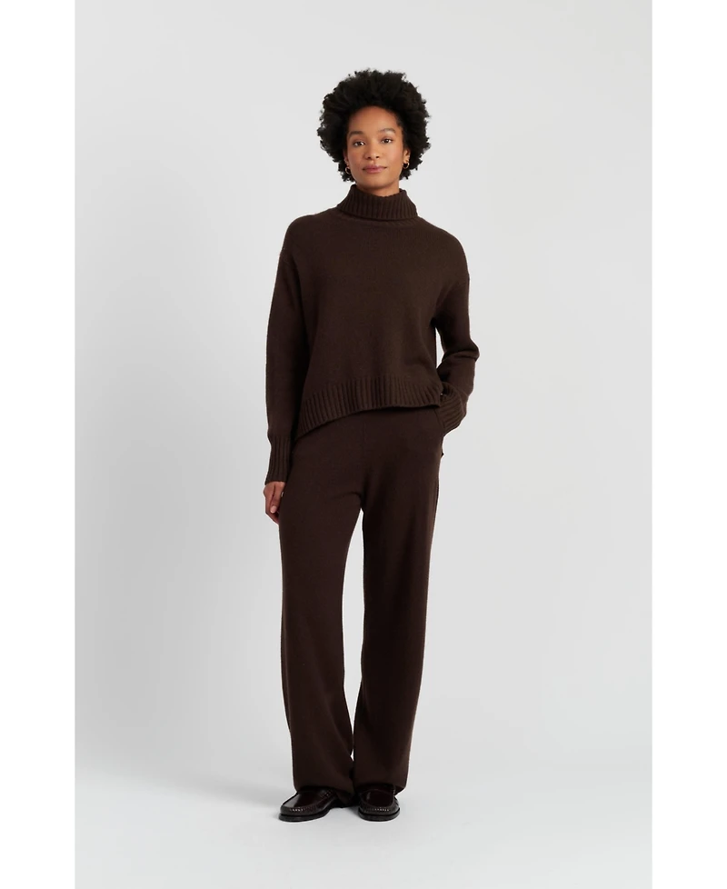 Chinti & Parker Women's Pure Cashmere Wide Leg Pants