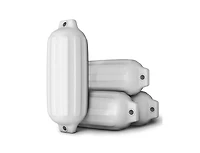 Akiudex Marine Vinyl Boat Fender with Ribbed Protection
