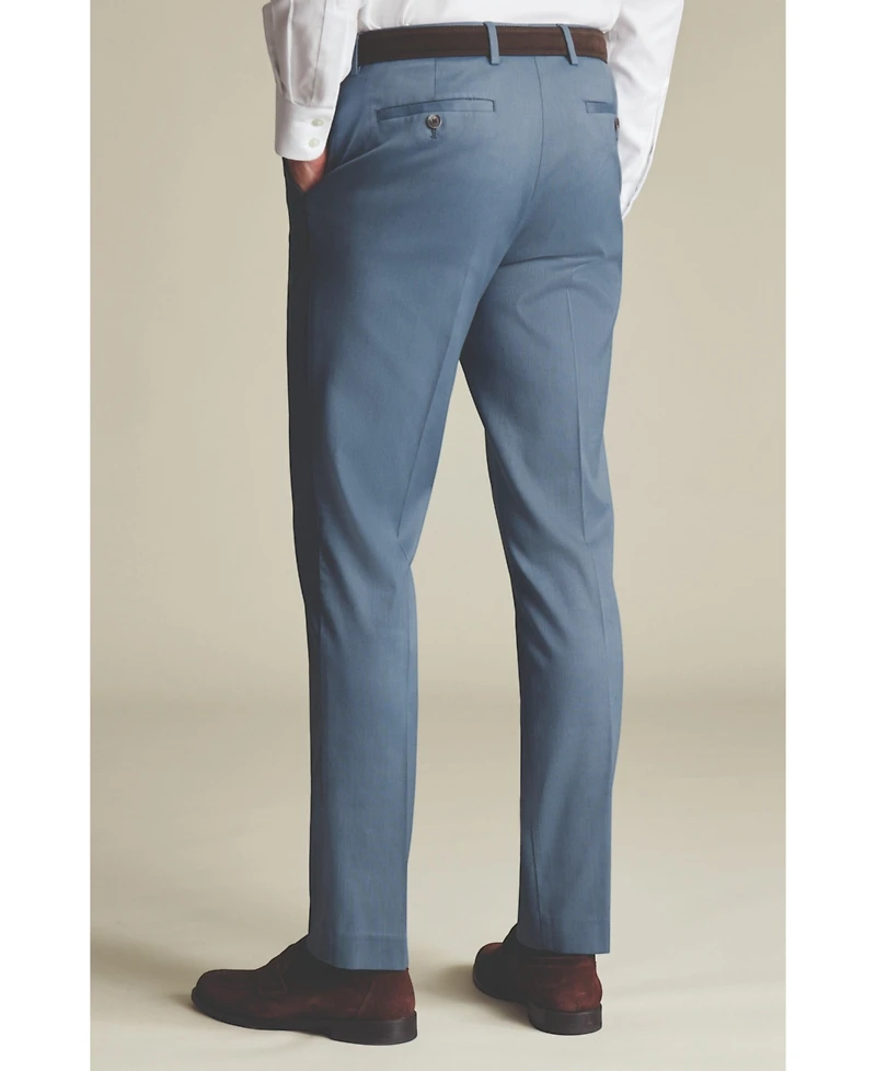 Charles Tyrwhitt Men's Smart Texture Pants