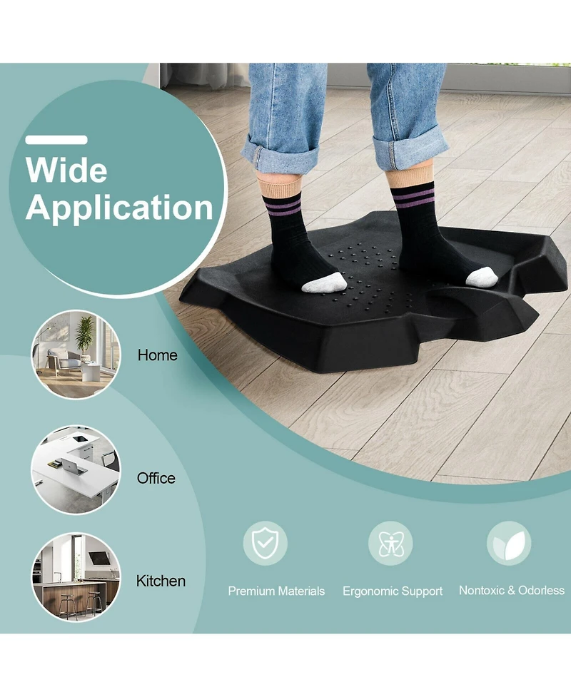 Akiudex Ergonomic Anti-Fatigue Standing Desk Mat